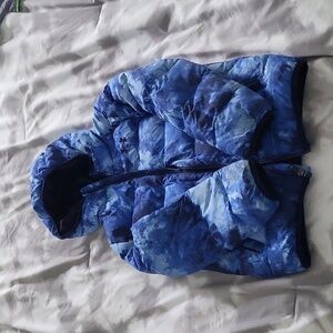 Blue Kids Puffer Jacket